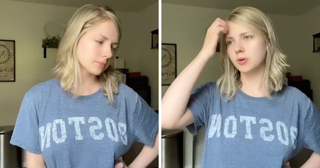 First-time parent Danielle Mitchell took to TikTok to ask if she was overreacting about her babysitt...