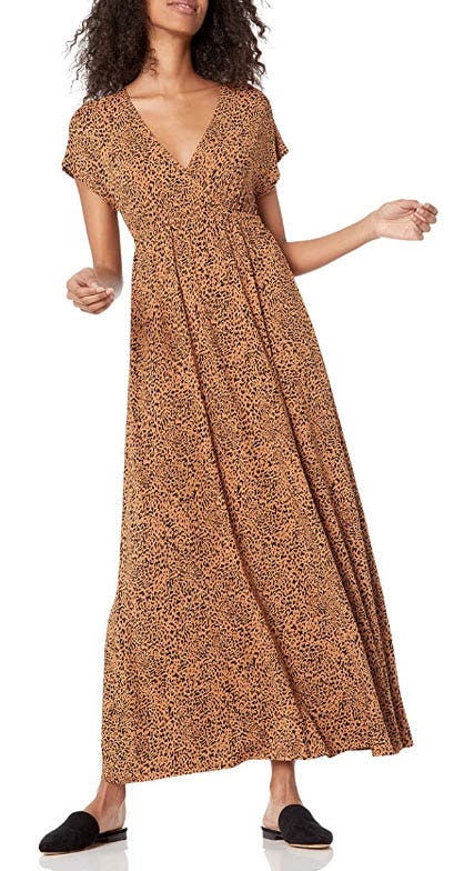 Amazon Essentials Surplice Maxi Dress