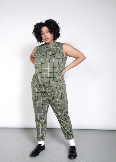 jumpsuit from the queer-owned fashion brand Wildfang