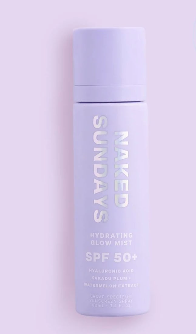 Naked Sundays SPF 50+ Hydrating Glow Mist Top Up
