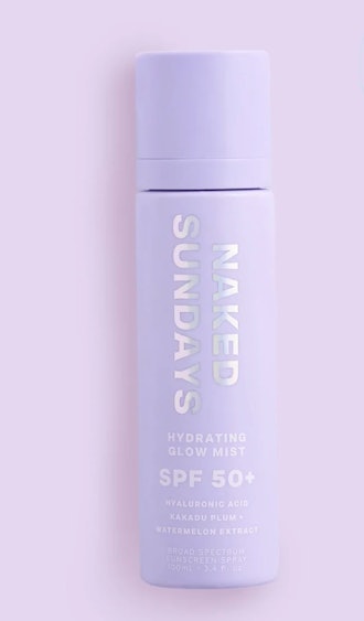 Naked Sundays SPF 50+ Hydrating Glow Mist Top Up