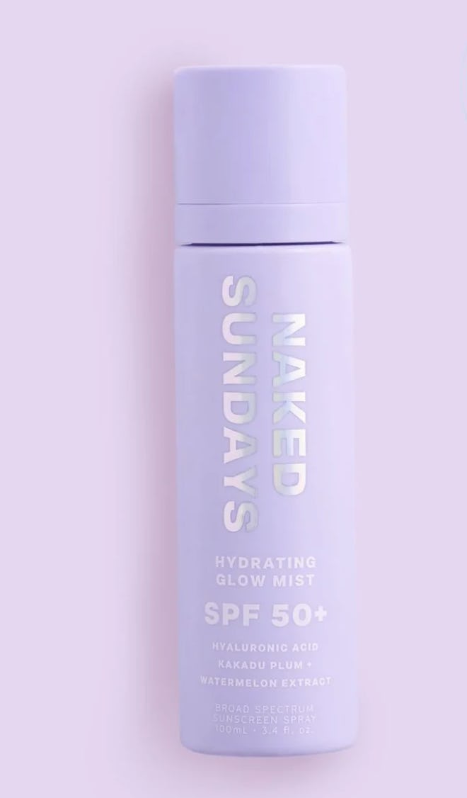 Naked Sundays SPF 50+ Hydrating Glow Mist Top Up