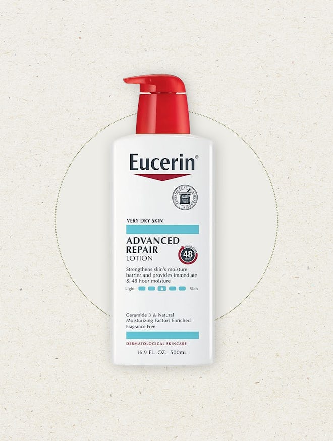 Eucerin Advanced Repair Lotion is one of the best pregnancy drugstore products of 2022