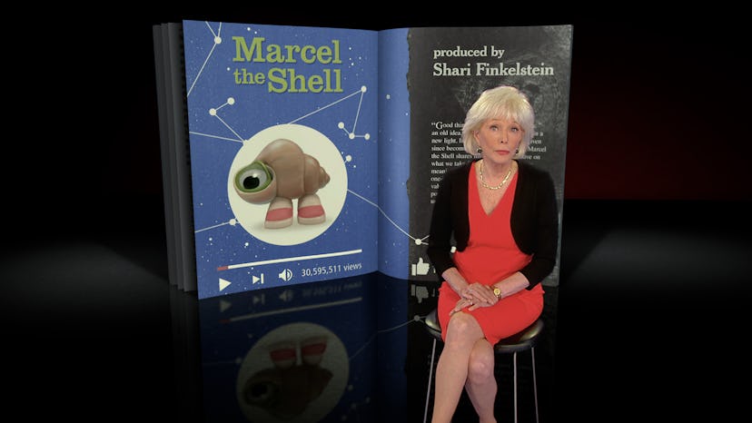 Lesley Stahl Marcel the Shell