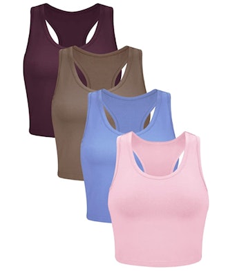 Boao Crop Tank Top (4- Pieces)