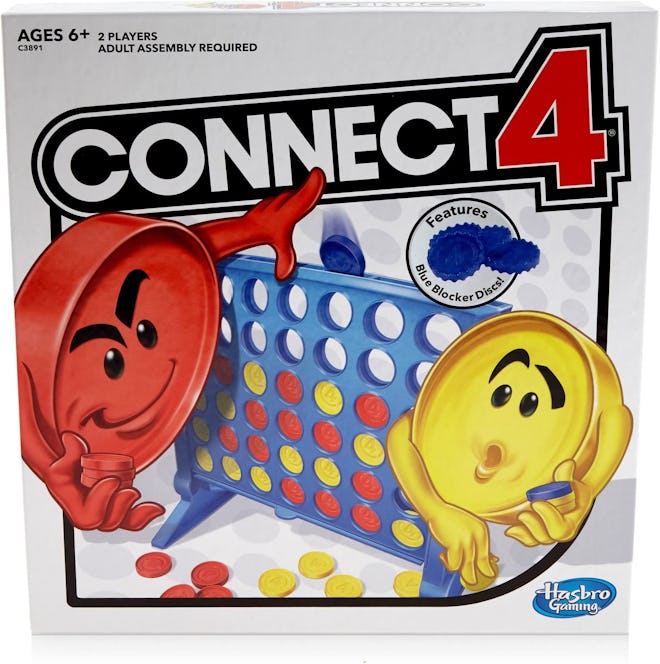 Connect 4 is a 90s board game with quick-play rounds.