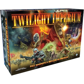 Twilight Imperium is a strategy 90s board game that takes four to eight hours to play.