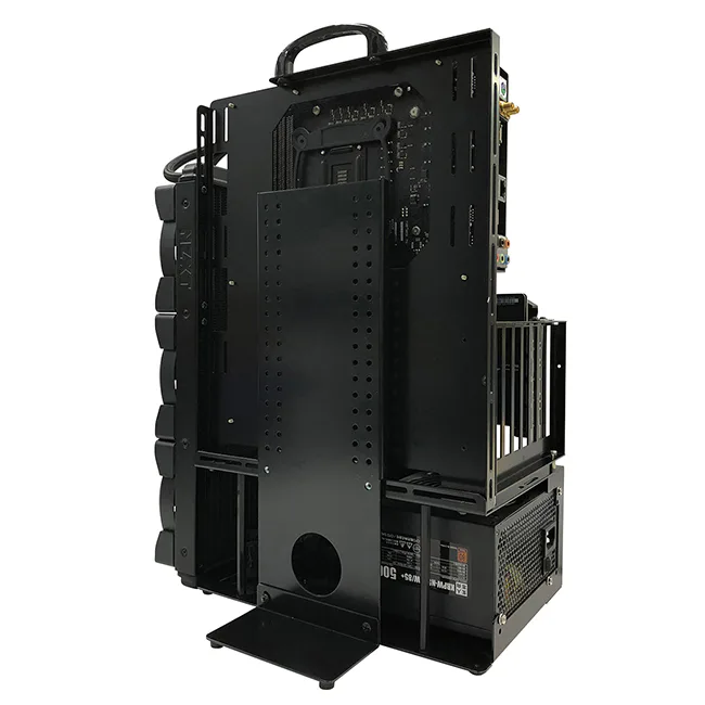 Computer Pc Body Frame This open-frame case lets you build a beastly portable PC