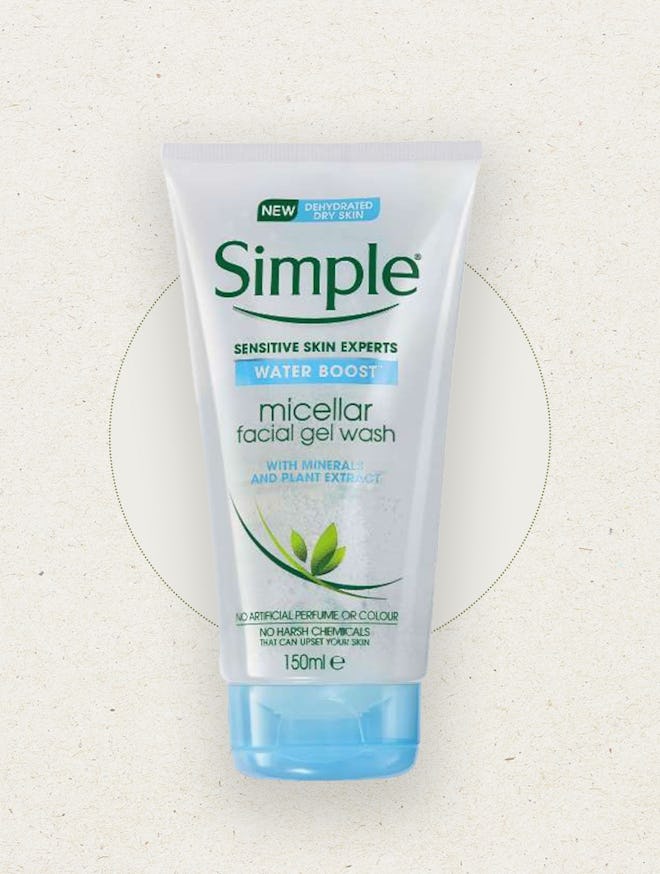 Simple Water Boost Micellar Facial Gel Wash is a pregnancy-safe beauty winner.