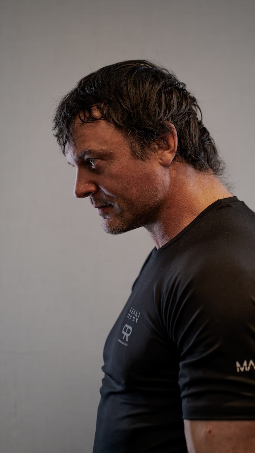 Champion arm wrestler Devon Larratt