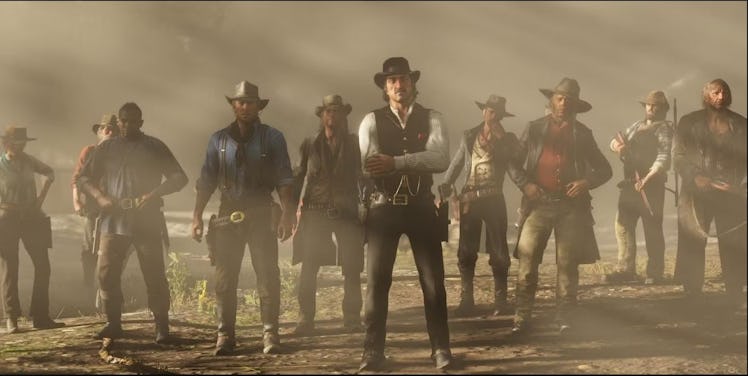 Dutch van der Linde and his gang in Red Dead Redemption 2