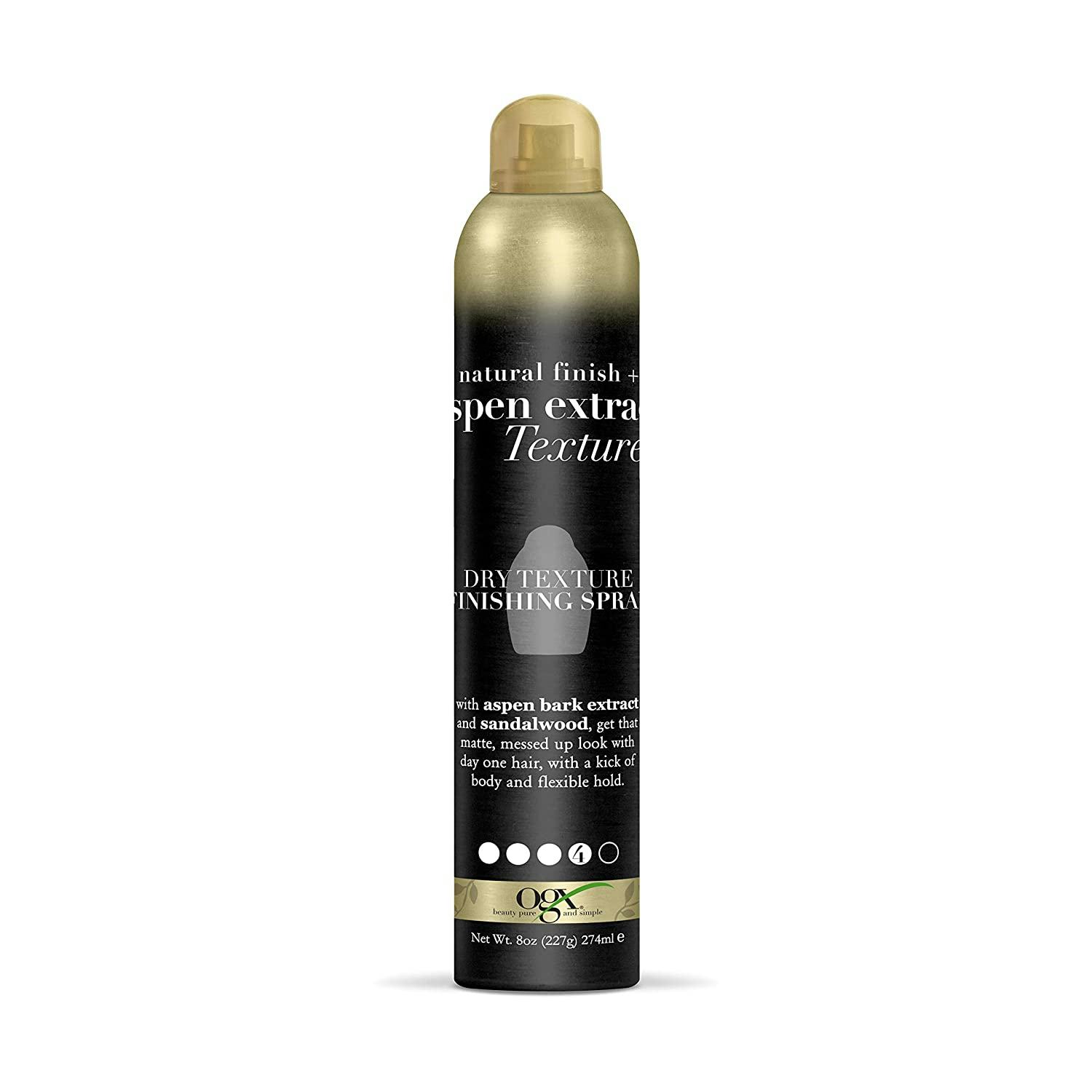 OGX Natural Finish Aspen Extract Dry Texture Hair Spray