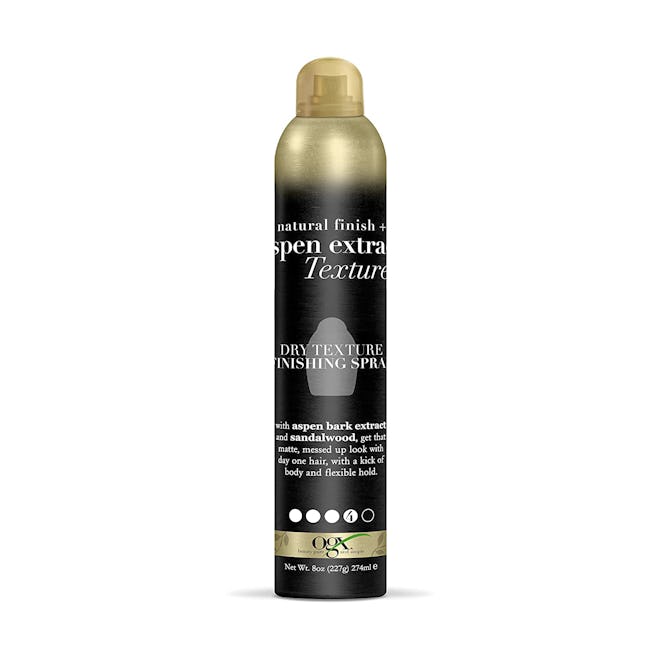 OGX Natural Finish Aspen Extract Dry Texture Hair Spray