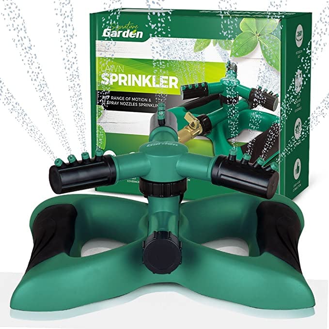 Signature Garden Three Arm Water Sprinkler