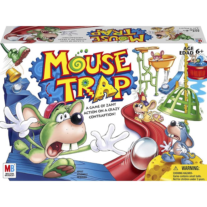 Mouse Trap is a '90s board game with an engineering vibe.