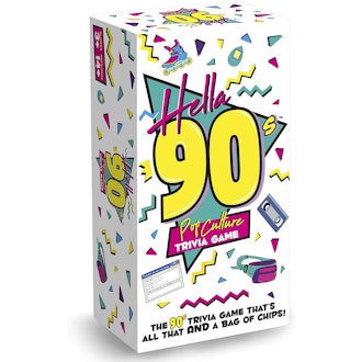 Hella 90s is a 90s board game who wants to get nostalgic over trivia.