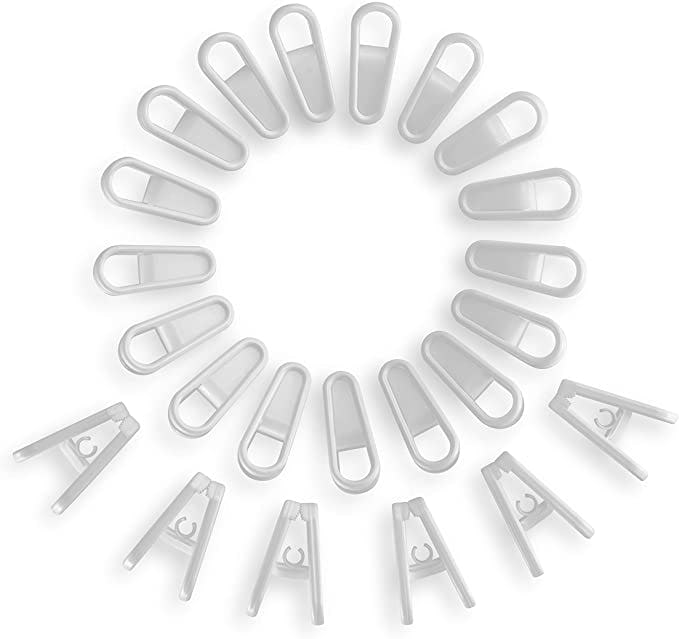 Hangorize Multi-Purpose Hanger Clips (24-Pack)