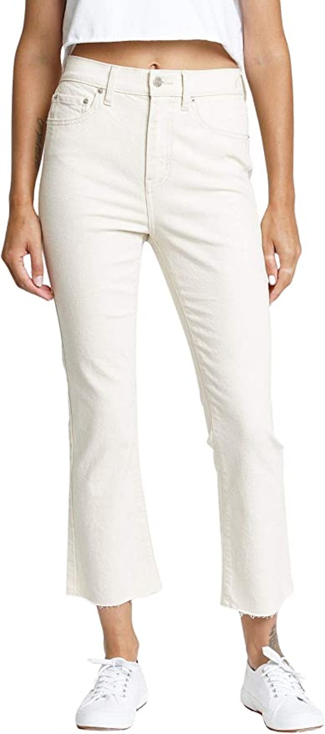 DAZE Shy Girl Crop Flare Jeans