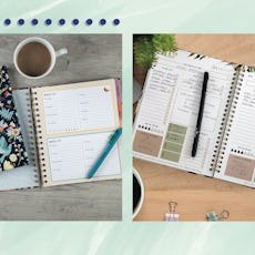 Side By Side Of Two Different Planners For Moms