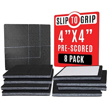 SlipToGrip Non Slip Furniture Gripper Pads (8-Pack)