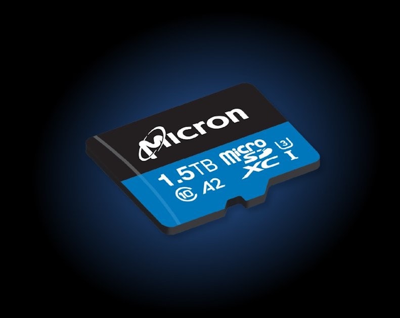 La première carte microSD 1,5 To au monde chez Micron