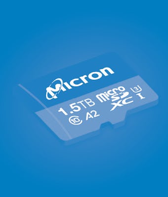 Micron i400 microSD card