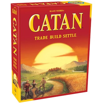Catan is a strategy-based 90s board game.
