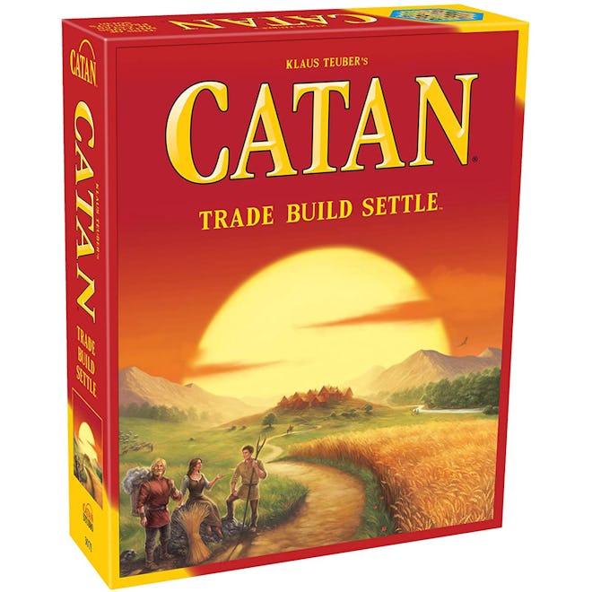 Catan is a strategy-based 90s board game.