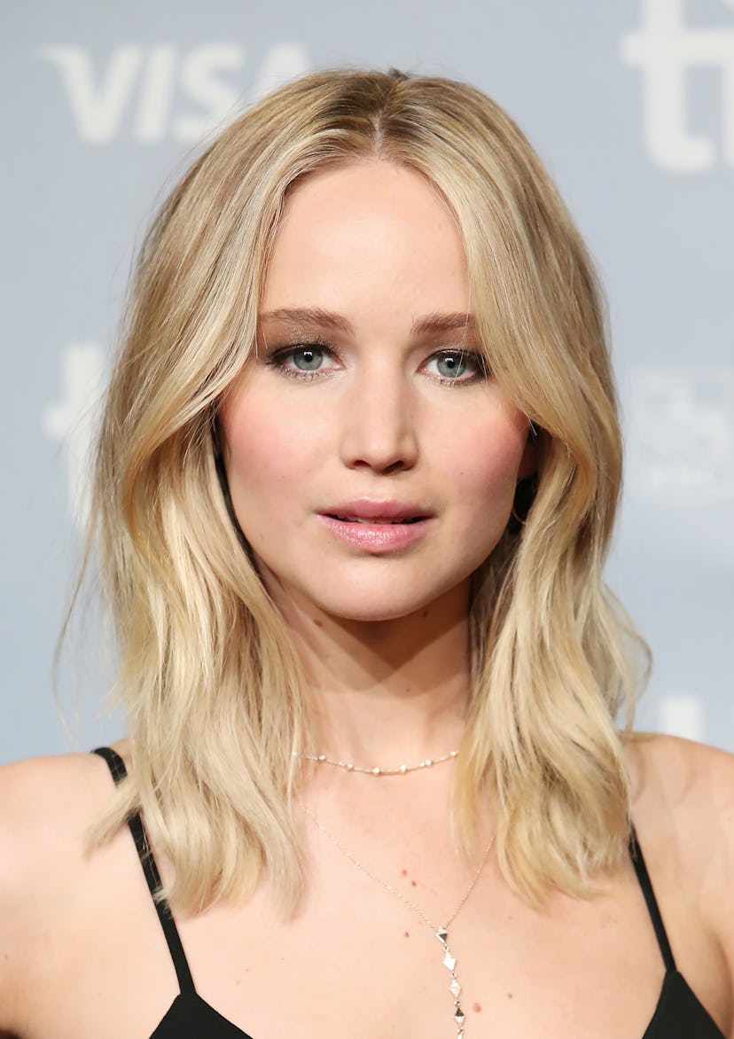 The “shattered” bob adds movement to a single-length cut.