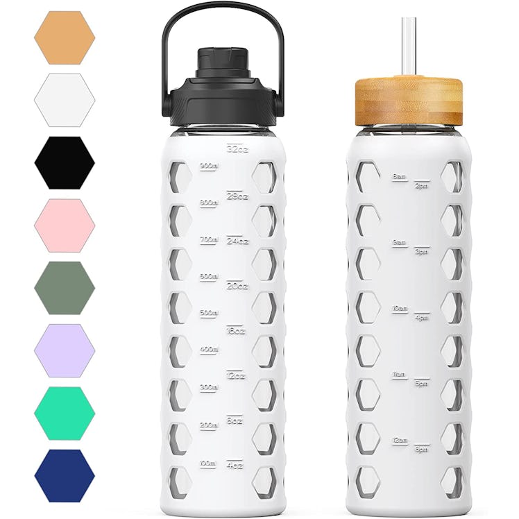 MUKOKO Glass Water Bottle