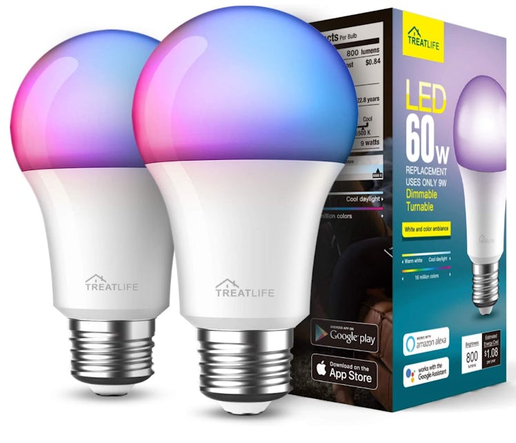 Treatlife Smart Light Bulbs (2-Pack)