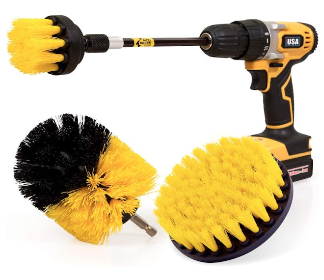Holikme Power Drill Scrubbing Brushes (Set of 4)