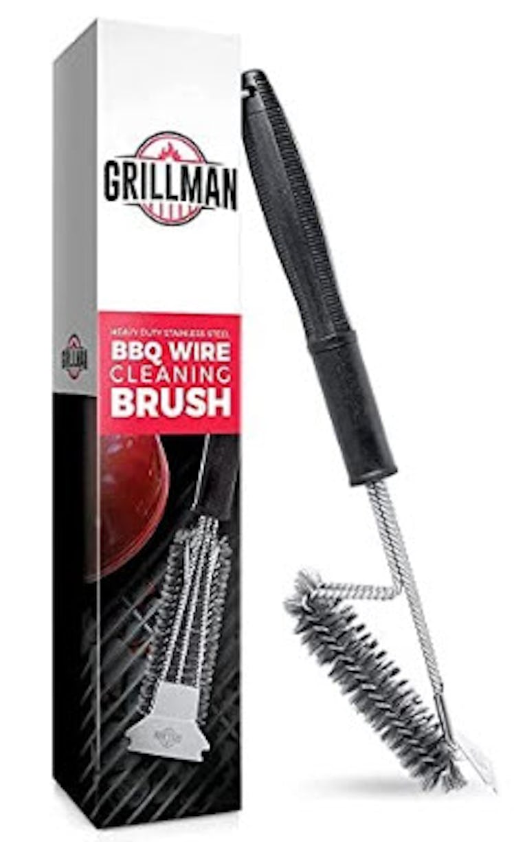 Grillman Cleaning Brush and Scraper
