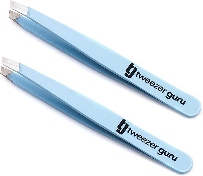 Tweezer Guru Slant Eyebrow Tweezers (2-Pack)