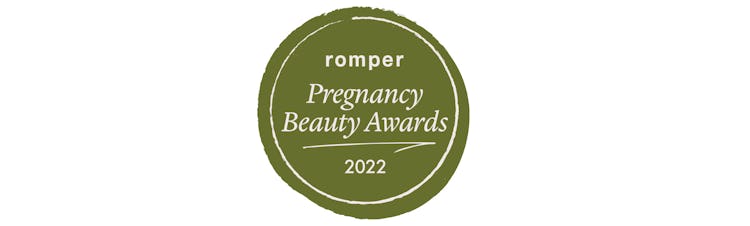 Romper Pregnancy Beauty Award 2022 seal of approval.