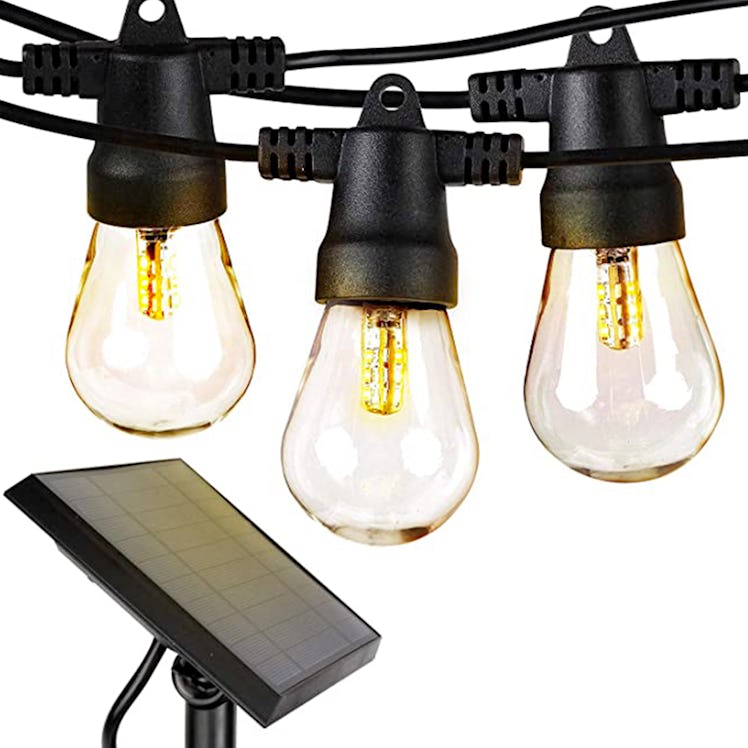 Edison Bulb Solar String Lights 