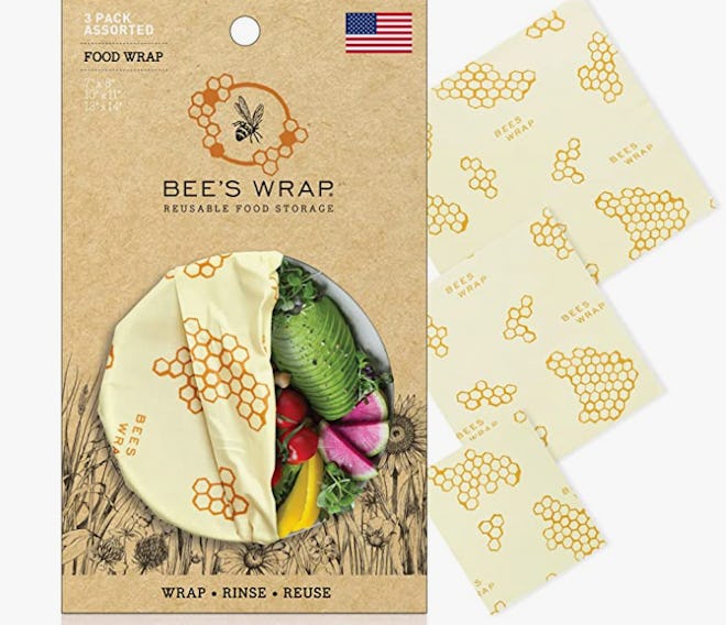 Bee's Wrap Reusable Food Wraps (3-Pack)
