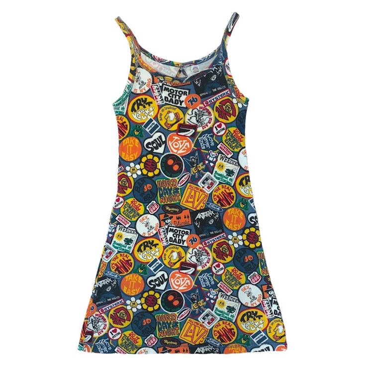Hysteric Glamour Vintage 90s Patchwork Style Minidress