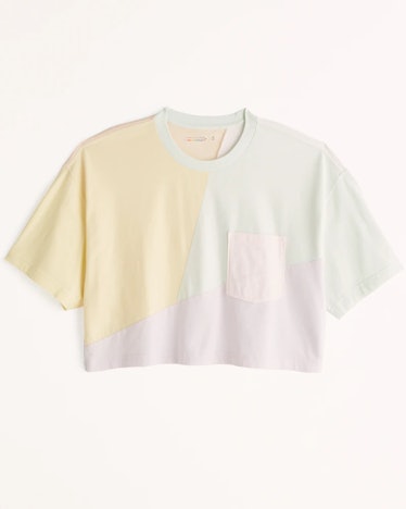 Pride Cropped Colorblock Tee