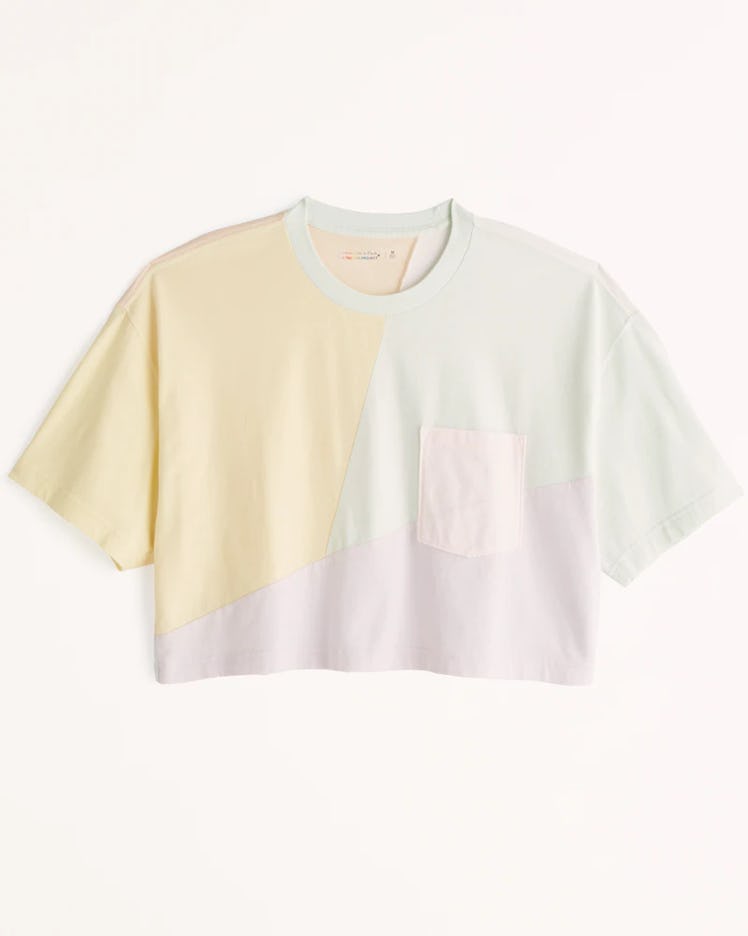 Pride Cropped Colorblock Tee