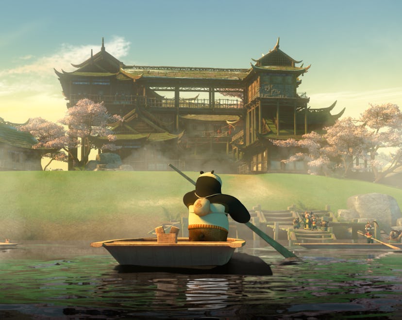 Scene from Kung Fu Panda