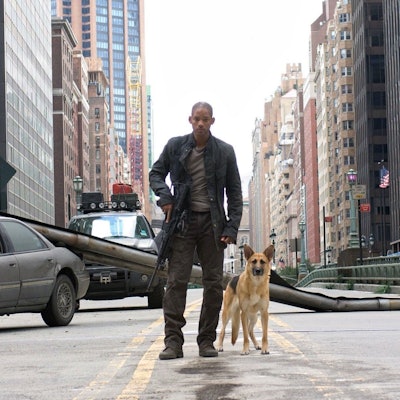 Will Smith in the movie I Am Legend