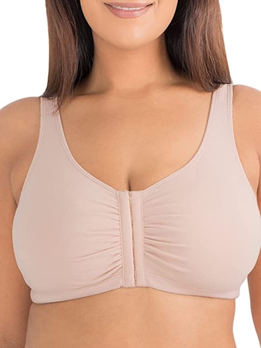 Fruit of the Loom Front Closure Cotton Bra