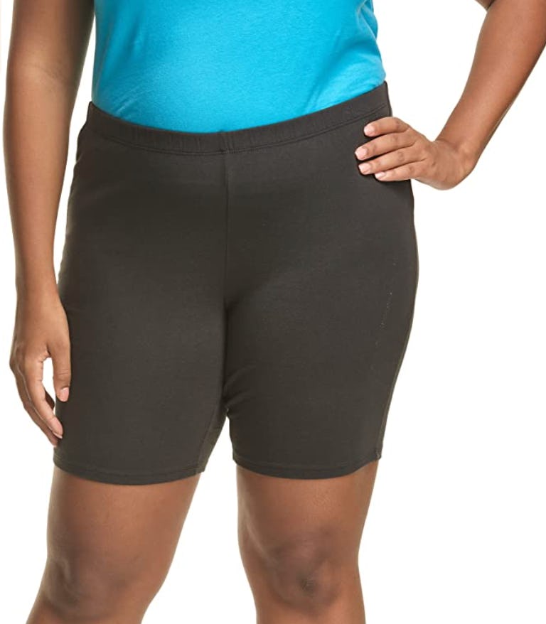 Just My Size Plus-Size Stretch Jersey Bike Shorts