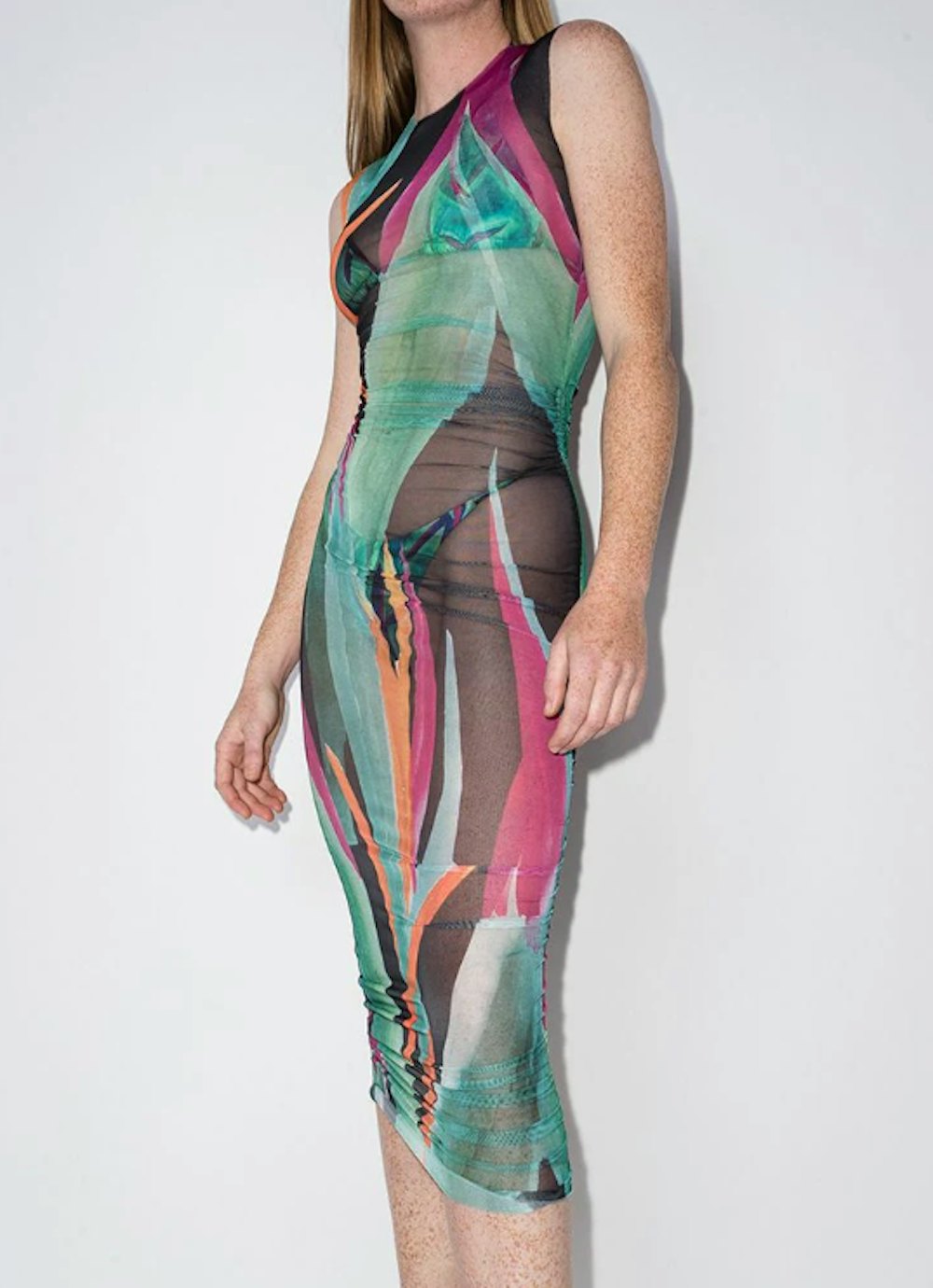 Heatwave printed midi dress