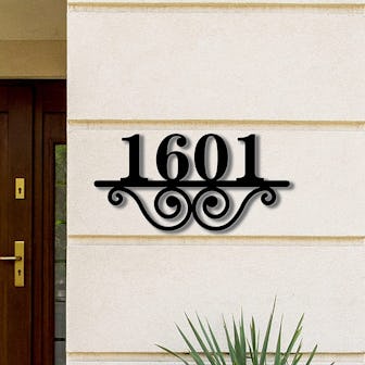 POEM Studio Personalized House Address Numbers