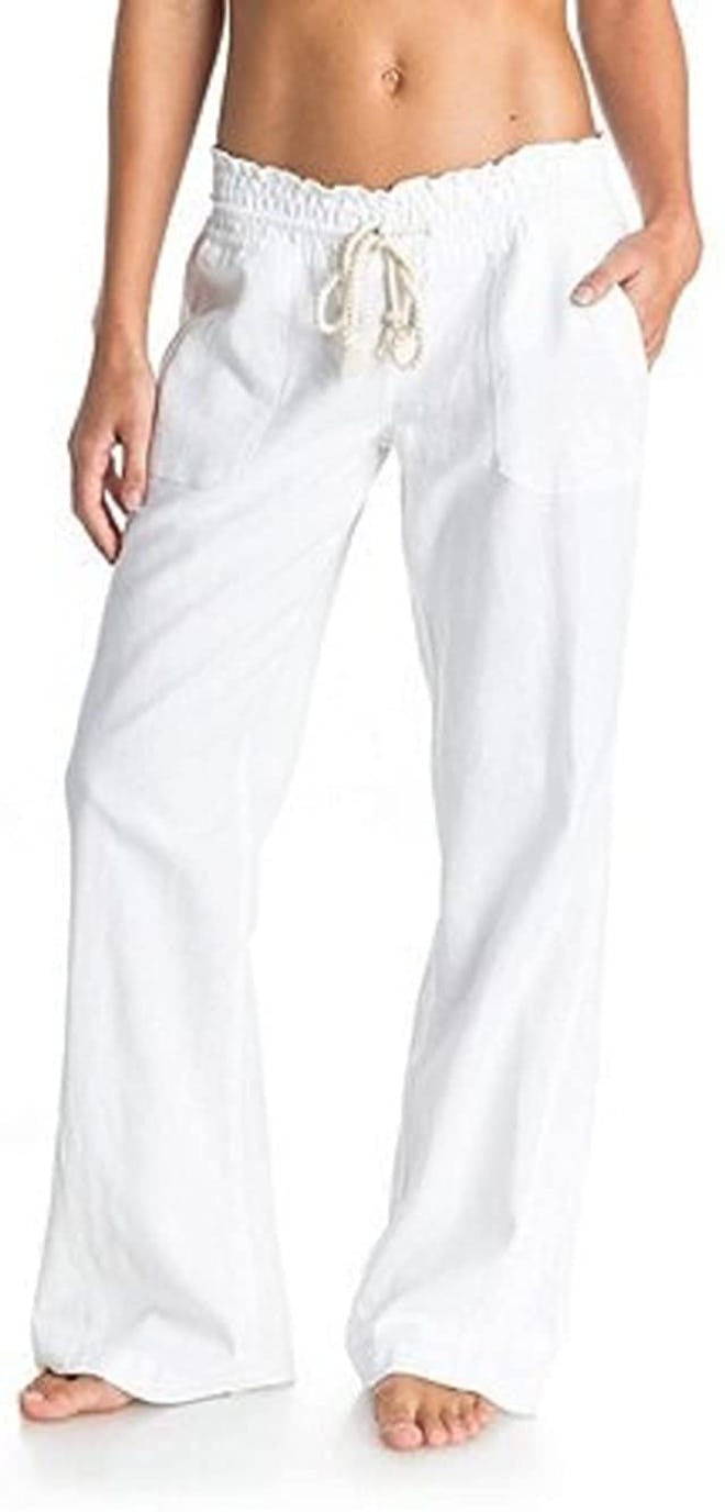 Roxy oceanside pant in white