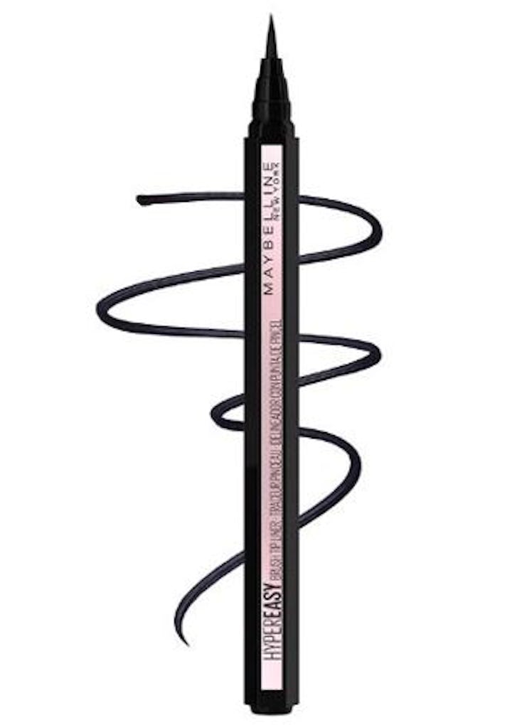 Maybelline Hyper Easy is a drugstore waterproof eyeliner that's easy to grip. 