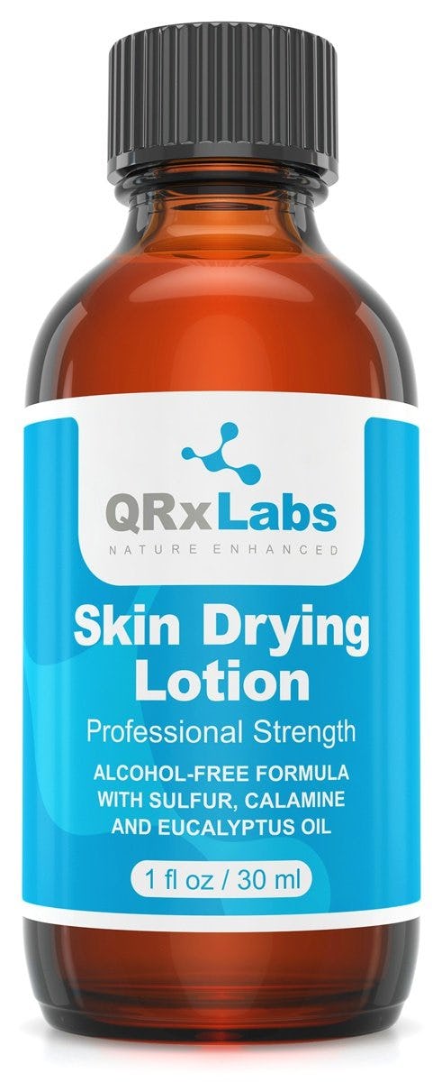 QRxLabs Skin Drying Lotion