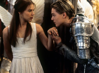 Clare Danes and Leonardo DiCaprio in 'Romeo + Juliet'